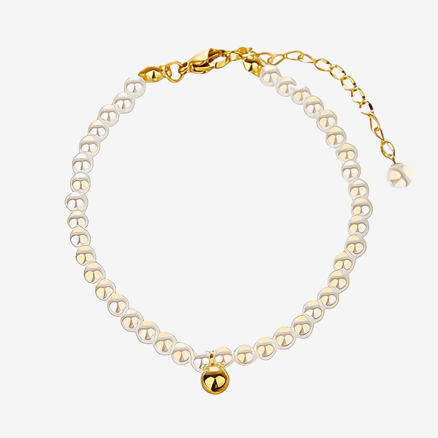 Luminous Charm Anklet – 18K Vergoldung