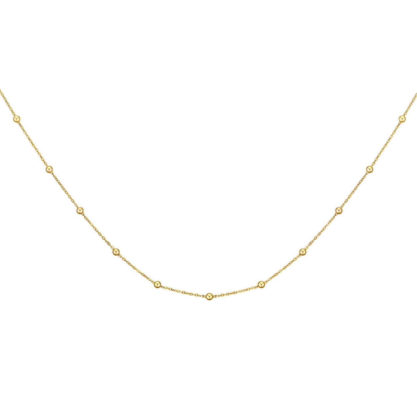 Elegant Gold Harmony Necklace – 18K Vergoldung