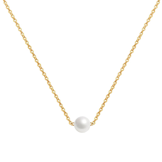 Pearl Grace Necklace – 18K Vergoldung