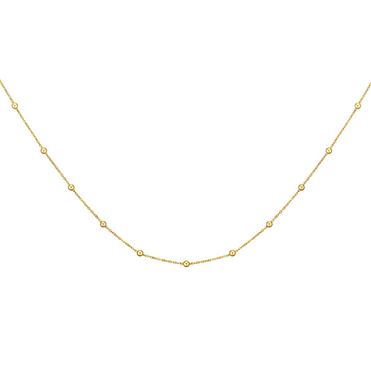 Elegant Gold Harmony Necklace – 18K Vergoldung