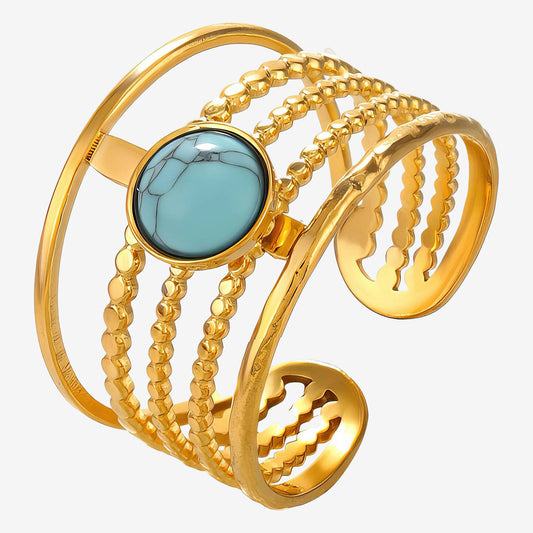 Opulent Sky Ring – 18K Vergoldung