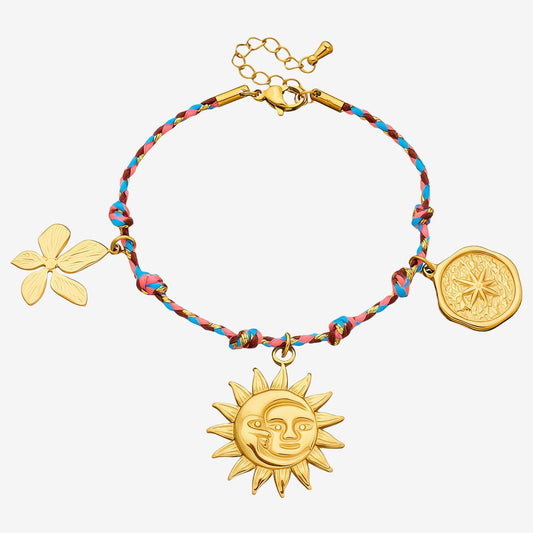 Sun Bracelet – 18K Vergoldung