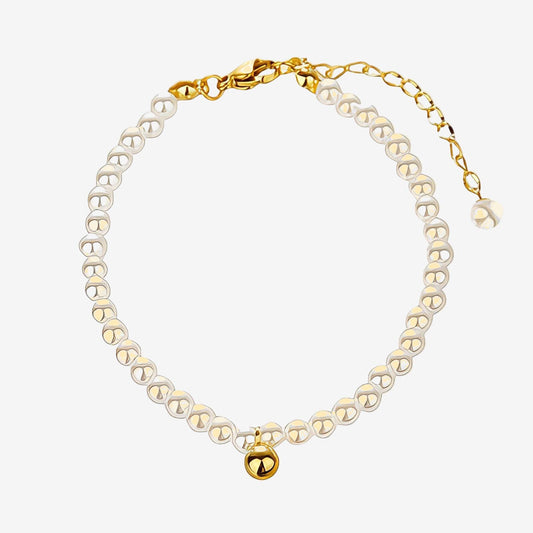 Luminous Charm Anklet – 18K Vergoldung