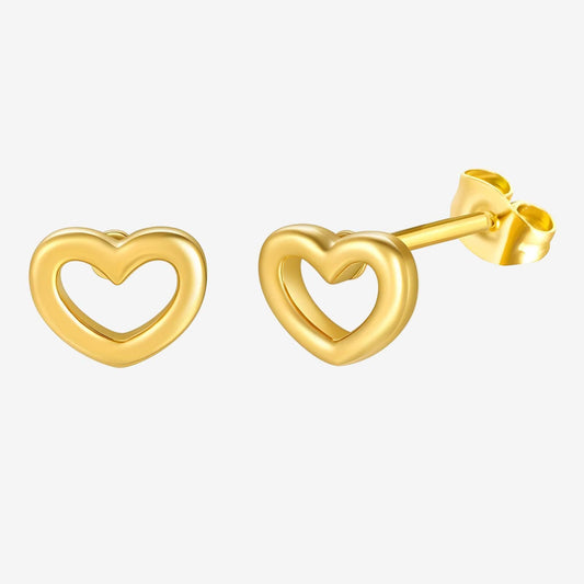 Eternal Hearts Earrings – 18K Vergoldung