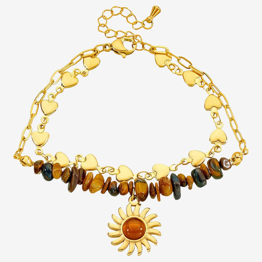 Sun Bracelet – 18K Vergoldung