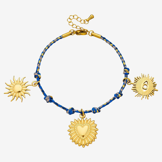 Heart Of The Sun Bracelet – 18K Vergoldung