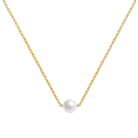Pearl Grace Necklace – 18K Vergoldung
