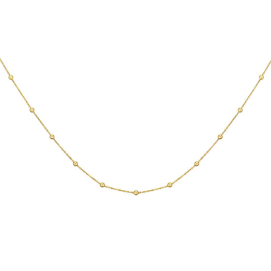 Elegant Gold Harmony Necklace – 18K Vergoldung